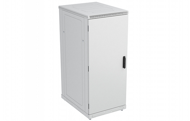 CCD ShT-NP-27U-600-1000-M  19", 27U (600x1000) Floor Mount Telecommunication Cabinet, Metal Front Door внешний вид 1