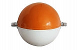 ШМ-ИМАГ-800-30,6-О/Б - сигнальный шар-маркер для ЛЭП, 30,6 мм, 800 мм, оранжево-белый