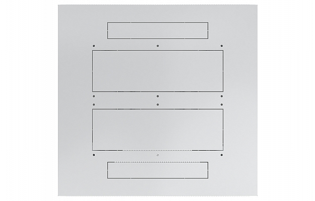 Шкаф телекоммуникационный напольный 19",18U(600x800), ШТ-НП-18U-600-800-П, передняя дверь перфорированная ССД внешний вид 10