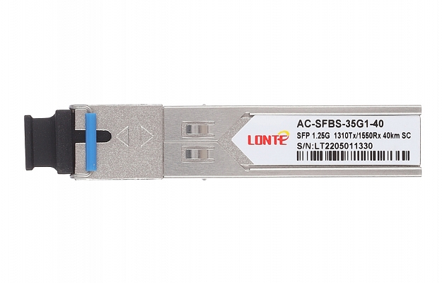 Модуль SFP WDM 1.25G Tx1310/Rx1550 40km SC DDM внешний вид 2