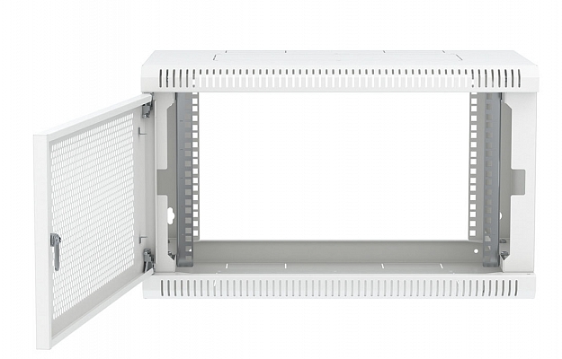 CCD ShT-NSr-6U-600-350-P  19", 6U (600x350) Wall Mount Dismountable Telecommunication Cabinet, Perforated Door внешний вид 3