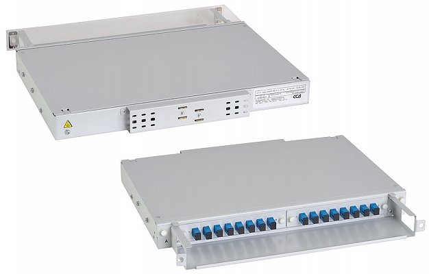 CCD ShKOS-VP-1U/2-16SC-16SC/SM-16SC/UPC Patch Panel внешний вид 2