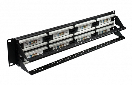 SUPRLAN Патч-панель 19", 48хRJ-45, UTP, 5e, 2...