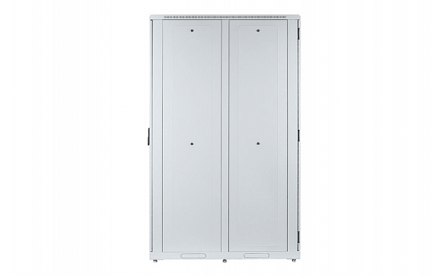 Шкаф телекоммуникационный напольный серверный 19",47U(800x1000) , ШТ-НП-С-47U-800-1000-П2П передняя дверь перфорипрованная,задняя перф.двойная. ССД внешний вид 4