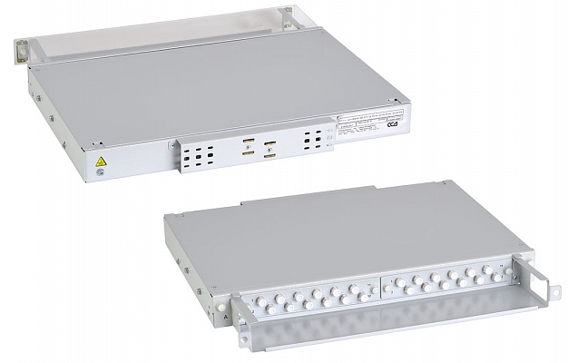 CCD ShKOS-VP-1U/2 -24FC/ST-24FC/D/SM-24FC/UPC Patch Panel внешний вид 2