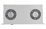 Вентиляторный модуль , 2 вентилятора с термодатчиком без шнура питания 35С ВМ-2-19" 48В ССД внешний вид 3