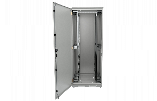 Шкаф телекоммуникационный напольный 19",42U(800x1000), ШТ-НП-42U-800-1000-М, передняя дверь металл ССД внешний вид 2