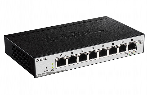 D-Link DGS-1100-08P/B1A Switch внешний вид 2