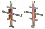 Кронштейн для крепления на столб муфт МКО-П1, П1-М, МПО-Ш3 ССД внешний вид 3