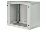 Шкаф телекоммуникационный настенный разборный 19”,18U(600x350), ШТ-НСр-18U-600-350-М дверь металл ССД внешний вид 3