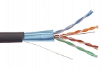 LC3-C5E04-339 ITK F/UTP Twisted Pair Cable, Cat.5E, 4x2x24AWG Solid, LDPE, 305 m, Black