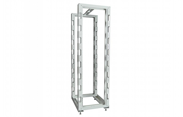 CCD ST-47U-2M-K Dual-Frame Telecommunication Rack, Grey (complete) внешний вид 1