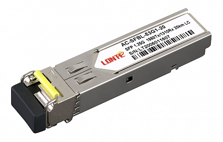 SFP 1.25G Tx1550/Rx1310 20km LC DDM