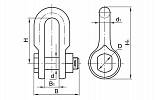 SK-7-1a D-Shackle, Safety Pin внешний вид 4