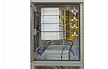 Шкаф с цоколем ВОКС-УФП-720(30П) с кронштейном и органайзером (корпус) внешний вид 2
