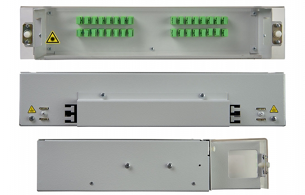 CCD ShKOS-VP-2U/4-32SC-32SC/APC-32SC/APC Patch Panel внешний вид 7