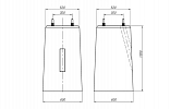 Фундамент типа I для светофоров со складной лестницей ФС 100х60 13237-00-00 внешний вид 2
