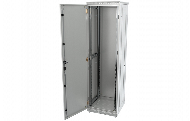 CCD ShT-NP-42U-600-1000-M  19", 42U (600x1000) Floor Mount Telecommunication Cabinet, Metal Front Door внешний вид 3