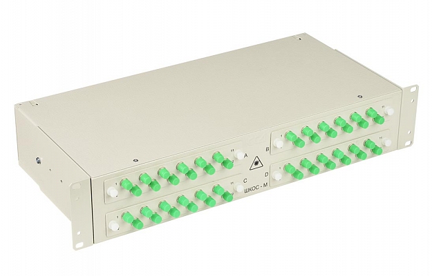 CCD ShKOS-M-2U/4-48FC/ST-48FC/D/APC-48FC/APC Patch Panel внешний вид 1