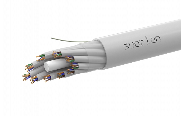 01-0353-2 Cборка кабельная SUPRLAN Premium U/UTP Cat.5e 10х(4x2x0,51) Cu LSZH нг(А)-HF Indoor 305м