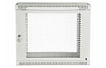 Шкаф телекоммуникационный настенный разборный 19”,18U(600*650), ШТ-НСр-18U-600-650-П дверь перфорированная ССД внешний вид 2