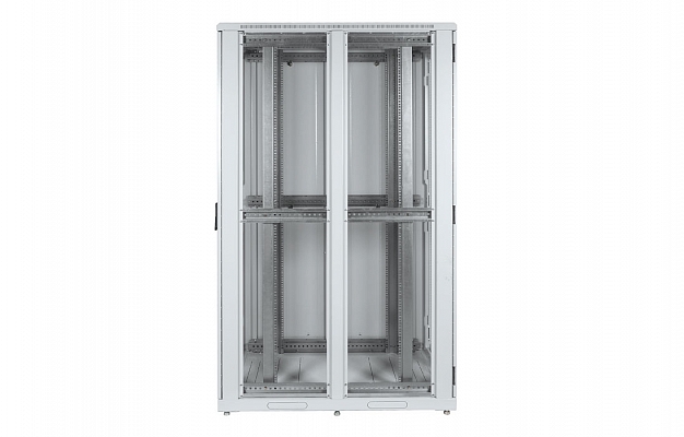 CCD ShT-NP-S-47U-600-1200-P2P  19", 47U (600x1200) Floor Mount Telecommunication Server Cabinet, Perforated Front Door, Perforated Double-Leaf Rear Door внешний вид 3