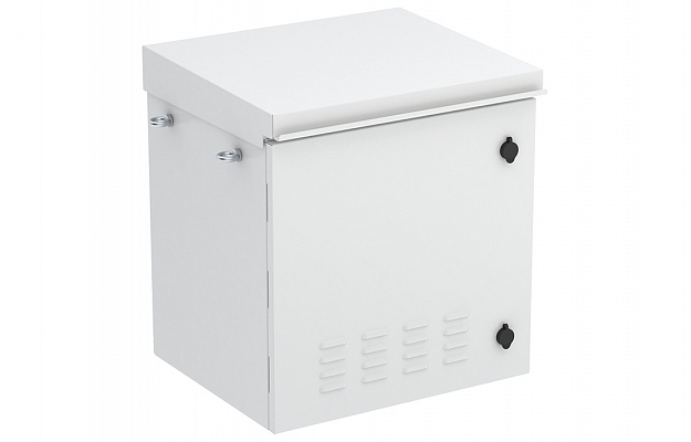 Шкаф климатический телекоммуникационный навесной ШКТ-НВ-2-18U-600-800 с крышей ССД внешний вид 1