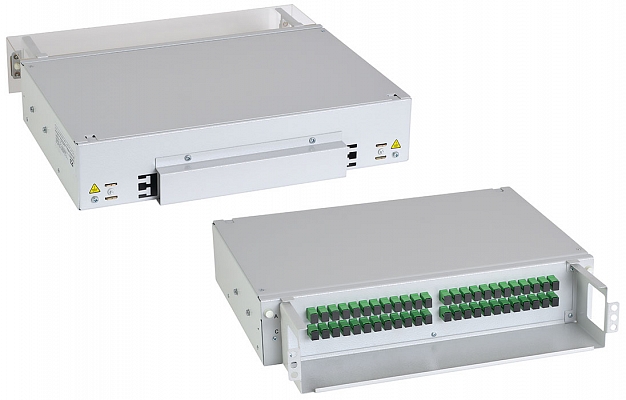 CCD ShKOS-VP-2U/4-48SC-48SC/APC-48SC/APC Patch Panel внешний вид 2