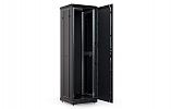 CCD ShT-NP-M-42U-800-1000-M-Ch  19", 42U (800x1000) Floor Mount Telecommunication Cabinet, Metal Front Door, Black внешний вид 4