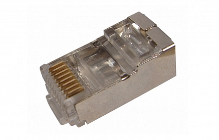 05-1023 Джек RJ-45 8P8C CAT 5e (экран) REXANT