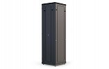 CCD ShT-NP-M-42U-600-1000-P-Ch  19", 42U (600x1000) Floor Mount Telecommunication Cabinet, Perforated Front Door, Black внешний вид 6