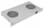 Вентиляторный модуль , 2 вентилятора с термодатчиком без шнура питания 35С ВМ-2-19" 48В ССД внешний вид 1