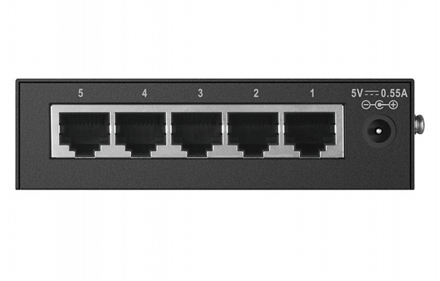 Коммутатор D-Link DES-1005D/O2B внешний вид 3