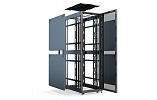 CCD ShT-NP-SCD-42U-600-1000-P2P 19", 42U (600x1000) Floor Mount Data Telecommunication Cabinet , Perforated Front Door, Double Perforated Rear Door, RAL9005 внешний вид 5