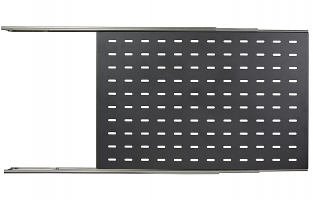 CCD PV-65 Perforated Sliding Shelf (650 x 420), Black внешний вид 7