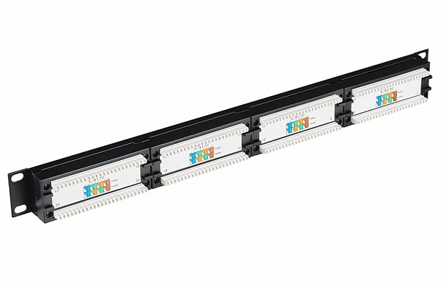 PP24-1UC5ES-D05 ITK 1U 5e Category STP Patch Panel, 24 Ports (Dual), w/Cable Organizer  внешний вид 2