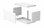 CCD ShT-NSr-6U-600-450-P  19", 6U (600x450) Wall Mount Dismountable Telecommunication Cabinet, Perforated Door внешний вид 9