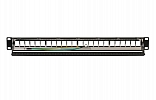 02-0054 REXANT PRO Патч-панель наборная 19", 1U, 24 порта, STP внешний вид 2