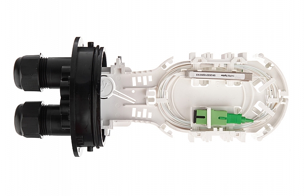 Муфта-кросс МКО-Ц8/С09-1PLC4-SC/APC-5SC/APC-1SC/APC ССД внешний вид 6