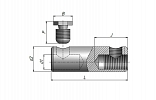 SB-2 Straight Shearbolt Connector (70-120 mm²) внешний вид 3