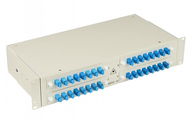 CCD ShKOS-M-2U/4-32SC-32SC/SM-32SC/UPC Patch Panel внешний вид 1