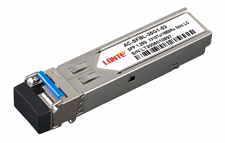 SFP 1.25G Tx1310/Rx1550 3km LC DDM