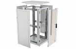 CCD ShT-NP-27U-600-1000-S  19", 27U (600x1000) Floor Mount Telecommunication Cabinet, Glass Front Door внешний вид 9