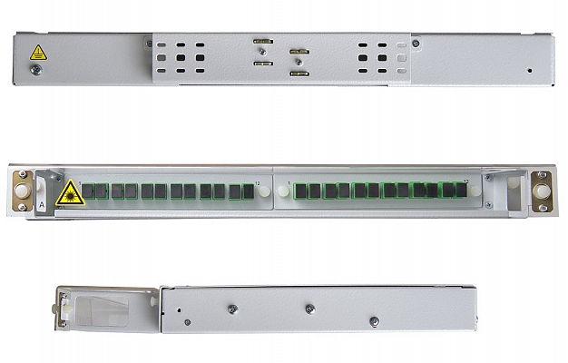 CCD ShKOS-VP-1U/2-24SC-24SC/APC-24SC/APC Patch Panel внешний вид 7