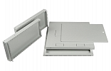 Шкаф телекоммуникационный настенный разборный 19”,12U(600x650), ШТ-НСр-12U-600-650-М дверь металл ССД внешний вид 6