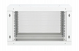 Шкаф телекоммуникационный настенный разборный 19”,6U(600x350), ШТ-НСр-6U-600-350-П дверь перфорированная ССД внешний вид 5