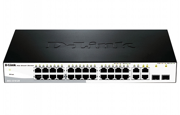 Коммутатор D-Link DES-1210-28/C1A внешний вид 1