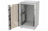 CCD ShT-NP-24U-600-800-S  19", 24U (600x800) Floor Mount Telecommunication Cabinet, Glass Front Door внешний вид 3