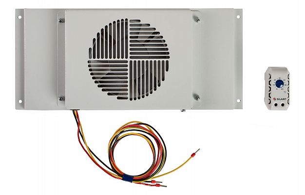 Вентиляционная панель для ШАН-М/Н 19’’ без шнура питания ВП-1ПТ с механическим термостатом ССД внешний вид 4