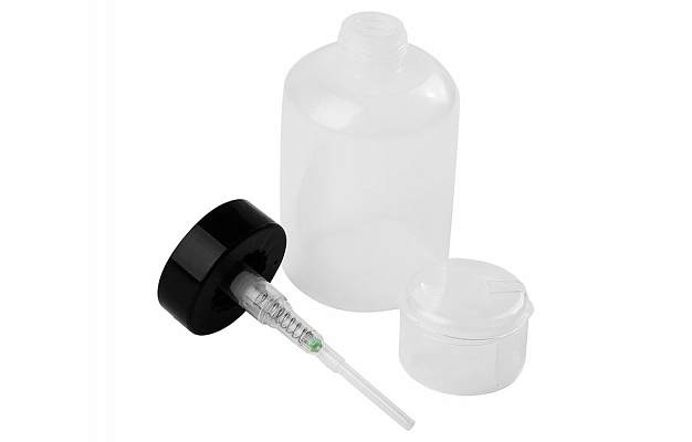Transparent Pump Dispenser for Isopropyl Alcohol, 250 ml внешний вид 3